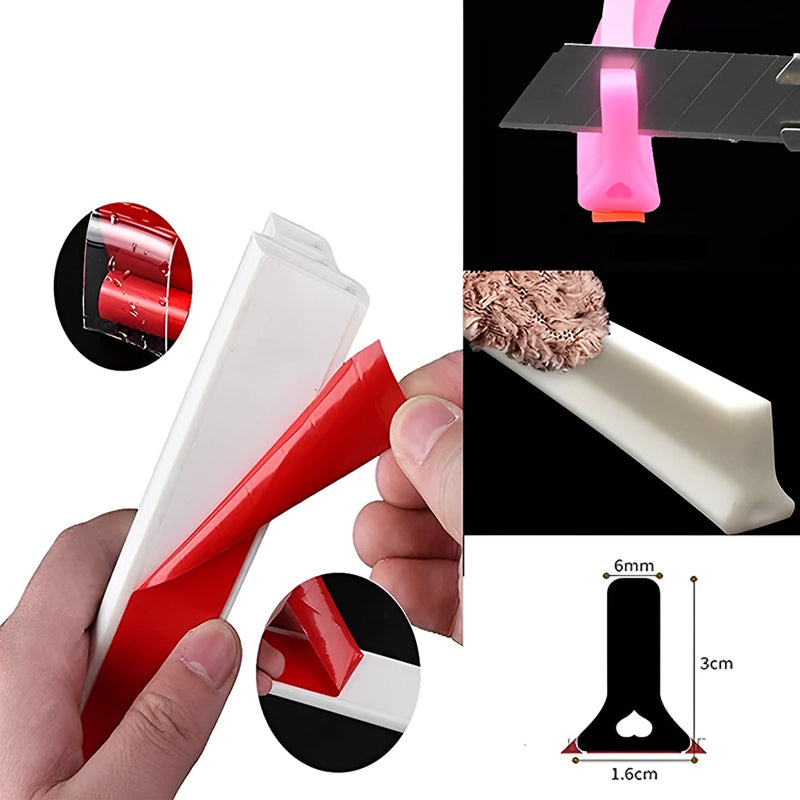 HydroLuxe™ – Premium Siliconen Waterstopper voor de Badkamer
